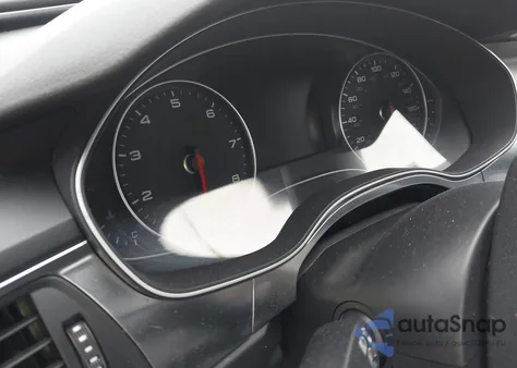 2013 Audi A6 3.0T Premium from USA, damaged, VIN WAUHGAFC1DN105321